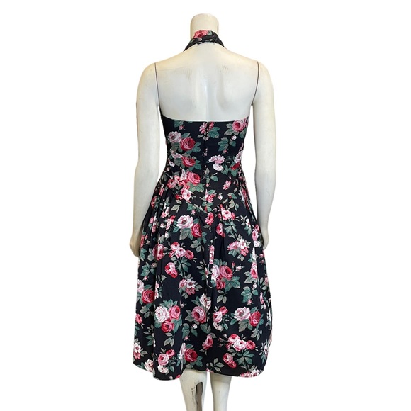Vintage Retro-style 50’s Fit & Flare Floral Dress - Picture 8 of 15